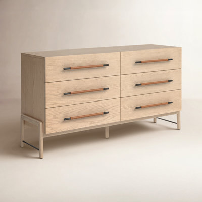 Karsten 63" Oak Double Dresser