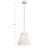Vilna 1-Light Pendant in Brushed Nickel-1414846580