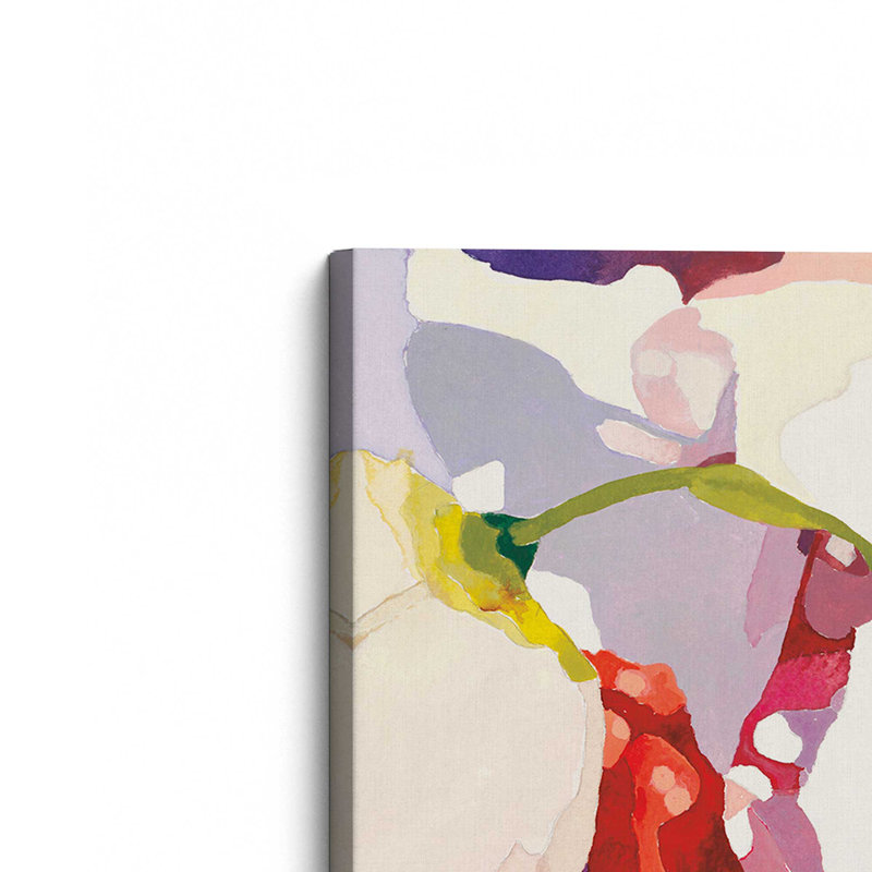 Impression sur toile Vivid Floral Expressions II, Toile tendue, H 32 po x l 32 po x P 1,25 po
