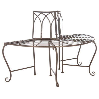 Hounsfield Wrought Iron Tree Bench by Ophelia & Co.
