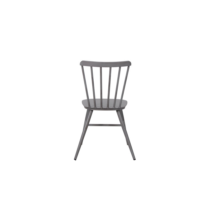 Jacumba 45cm H Stacking Side Chair, Grey