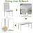 6 Pieces Dining Table Sets