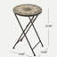 Table de bout en argent