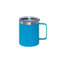 Tasse de voyage en acier inoxydable 12 oz avec poignée - bleu-98582404