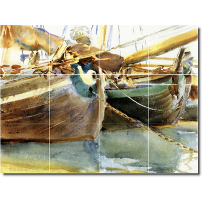 Carreau de céramique décorative 24 po x 18 po 6 po x 6 po