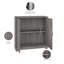 Armoire d'appoint 29,72 po de large Eivan-153012805