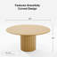 Table de salle à manger en bois massif-761081827-761081828