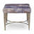 Chiseled Upholstered Ottoman-70401000