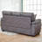  80.5'' Spacious Comfort Leathaire Sofa: The Ultimate Gathering Hub-116620071