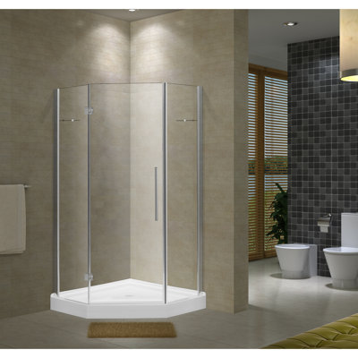 Porte de douche à pivot sans cadre 40 "x 72,875" Nova