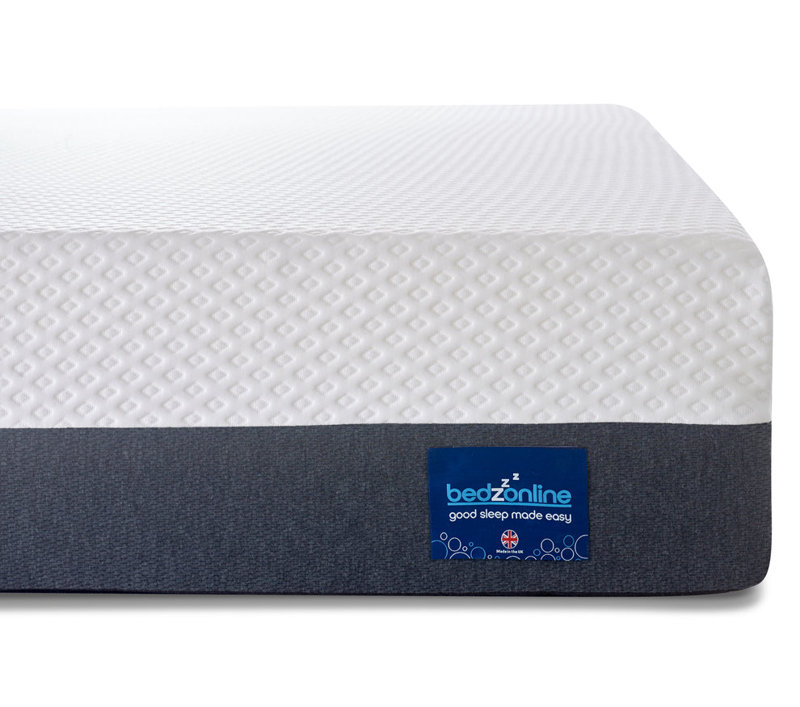 Winksleep 7" Half-Half Premium Cover Memory Foam Mattress with Long-Lasting Support, Double (4'6)