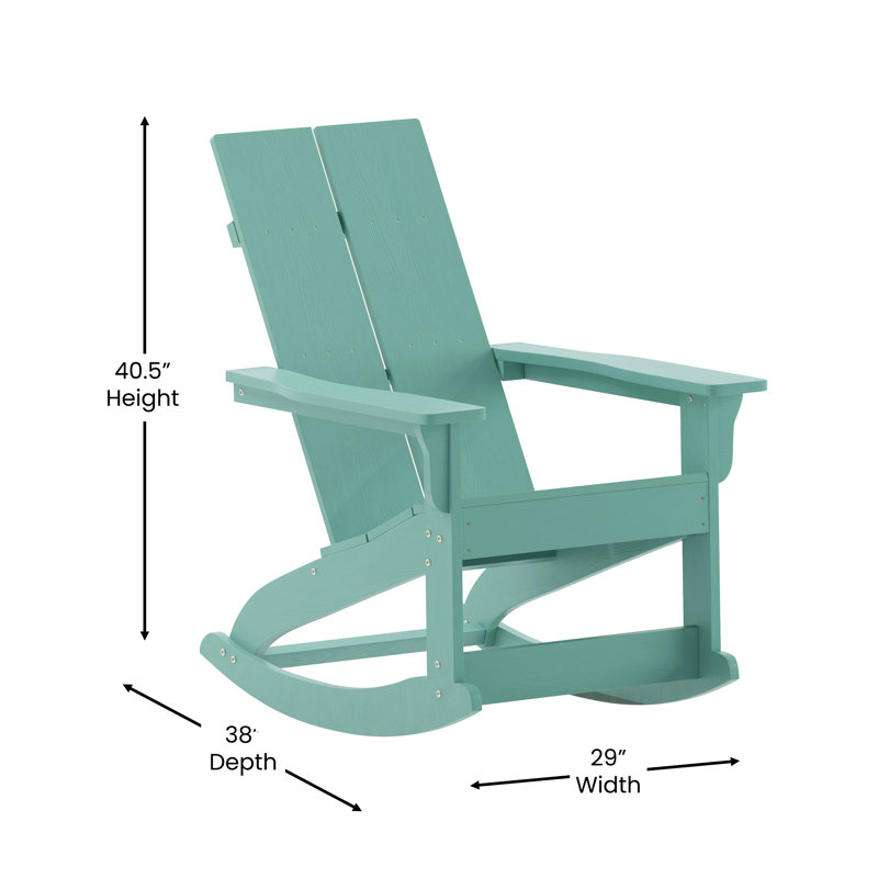 Chaise berçante, Écume de mer