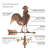 H Metal Animals Weathervane-29251986-105789266