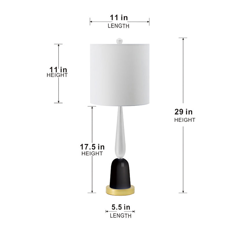 Metal Buffet Lamp