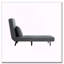 Chaise longue convertible avec dossier, repose-pieds et coussin réglables-987020898