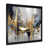 Impression noire sur toile encadrée sélectionné