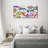 Canvas Print - Wall Art - Prints On Canvas - 140X70 Image Picture Theme: Coral Reef