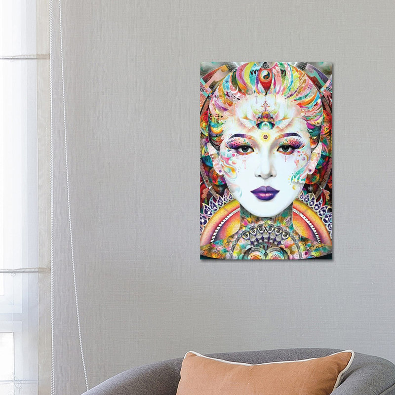 Guan Yin by Minjae Lee - Wrapped Canvas Print, 66.04 cm H x 45.72 cm W x 3.175 cm D