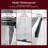 Rowan Frameless Double Sliding Shower Door With Premium Safety Glass And Durable Stainless Steel-123043982-123043986