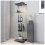 Vitrine à une porte avec 4 tablettes-1370898115
