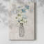 Bouquet de dentelle bleue I - Cavas enveloppés de galerie-108843221