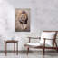 Majestic African Lion Contemporary Wall Art Print by Jeffrey C. Sink - 1 Piece Wrapped Canvas Wall Art-80795076