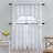1 Pair 36 x36 inch Linen Textured Swag Valances-108673890