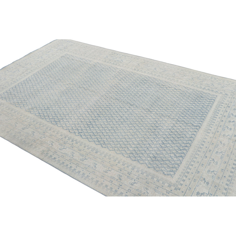One-of-a-Kind Rectangle 5'8" X 8'9" Hand Knotted Area Rug