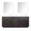 Meuble-lavabo double Shelter et miroirs 28 po-115766998-115766995-115766991