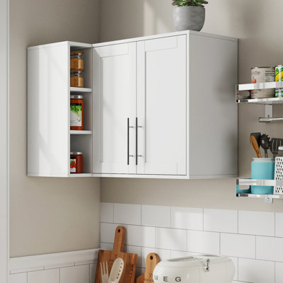 35" Wall-Mounted Cabinet For Bathroom, Kitchen, Laundry Room