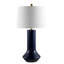 Lampe de table de 28 po bleu marine aderes