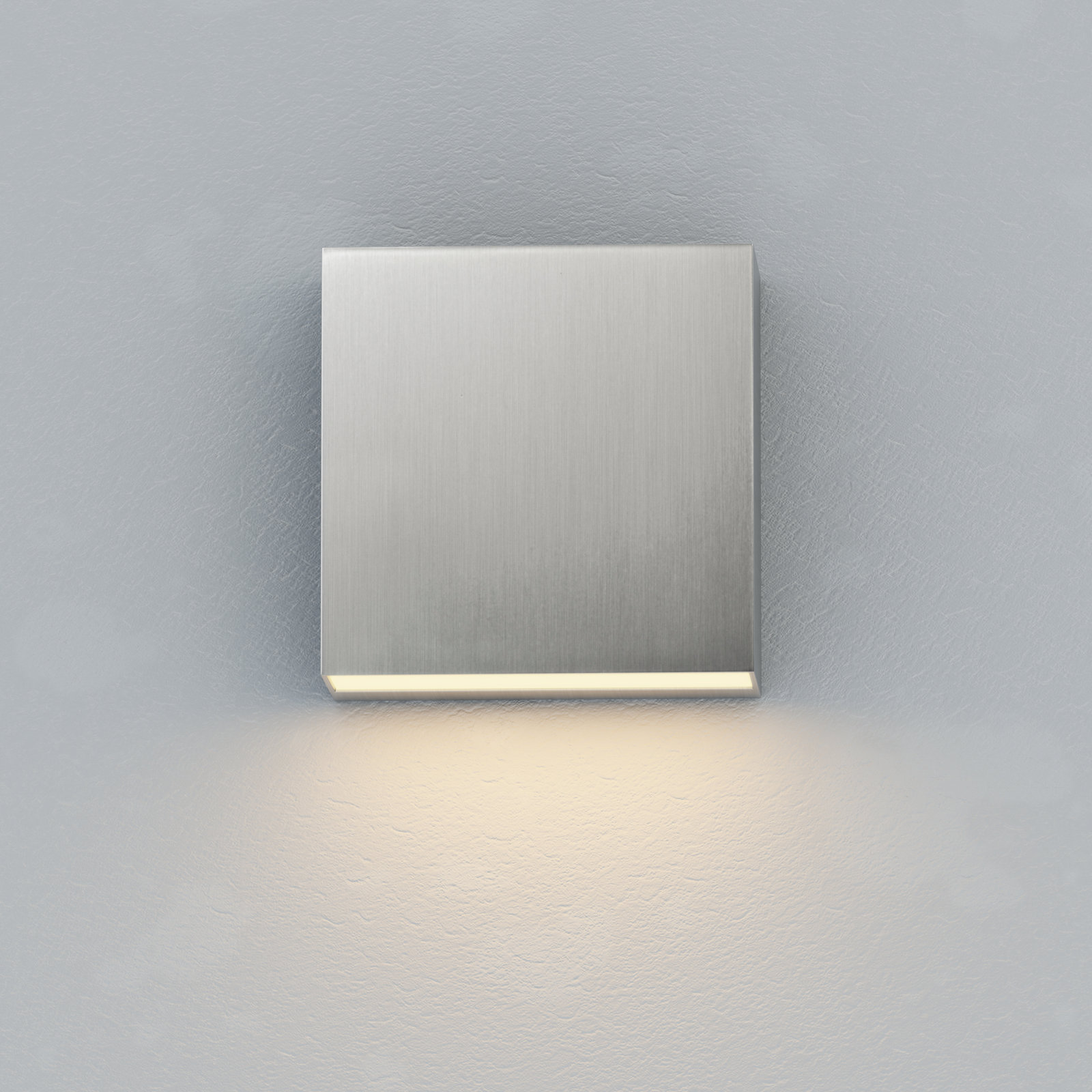 Chancy Outdoor Sconce, Satin Aluminum
