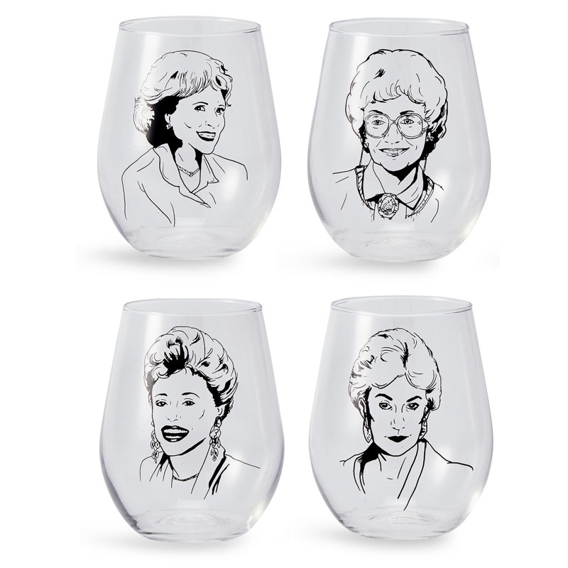 16 oz. Stemless Wine Glass Set