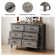 Mize 47.3'' W 6 - Drawer Dresser