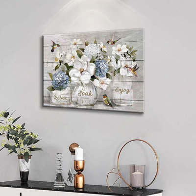 1 Piece Wrapped Canvas Wall Art