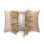 Velvet Lumbar Pillow w/ Feather Trim