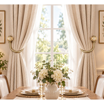 Gold Curtain Holdbacks