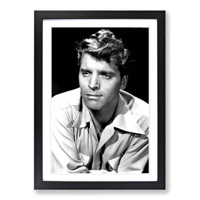 Burt Lancaster Framed Photographic - Framed Print