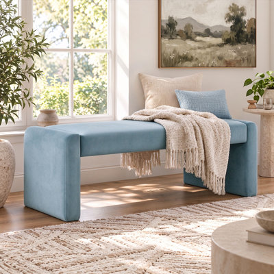 Clarice 47" Upholstered Bench