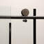 Shower Door Single Sliding Bypass Shower Enclosure