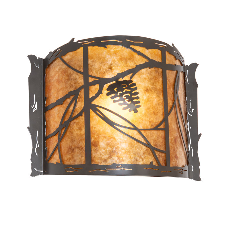 1 - Light Flush Mounted Sconce