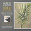 Toile de jute avec impression encadrée I-Premium - prêt à accrocher - aucun clou requis - aucun clou requis-1413470803-1413470812