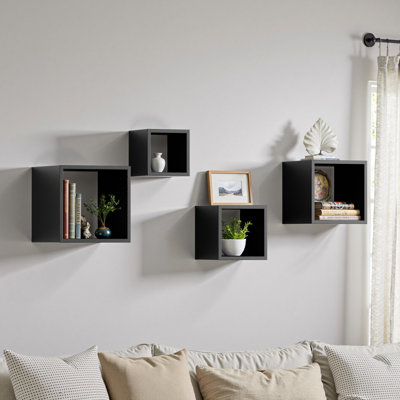 Flanigan Modern Abstract Wall Decor on Wood