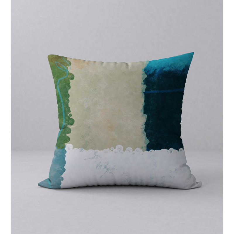 Housse de coussin décoratif carrée à droite, 24 po x 24 po