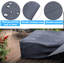 Housses de meubles de patio, housse de mobilier d'extérieur imperméable avec boucles et poignées, housse de table de patio résistante aux déchirures
