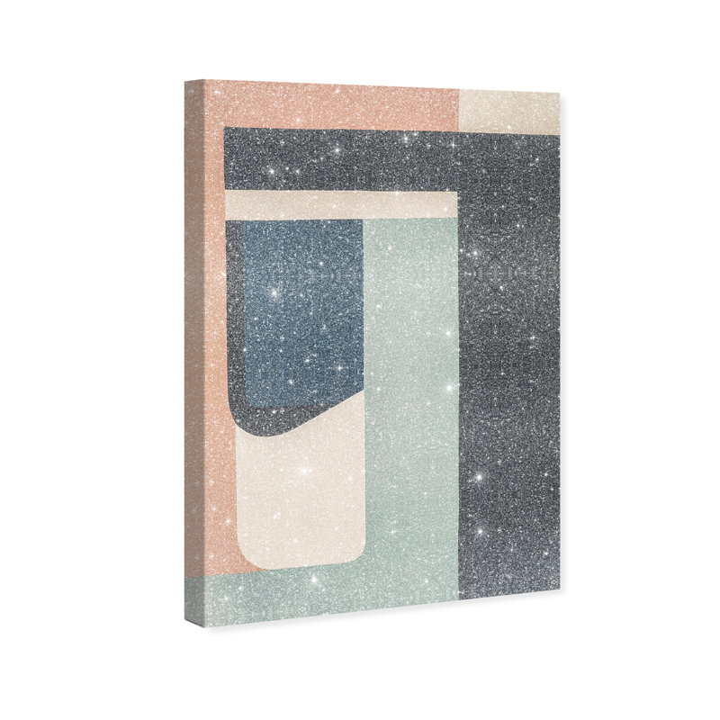 Eternal Shores Canvas Abstract Print by Oliver Gal, Black Frame, 10 x 15, 15"H x 10"W, Canvas Unframed