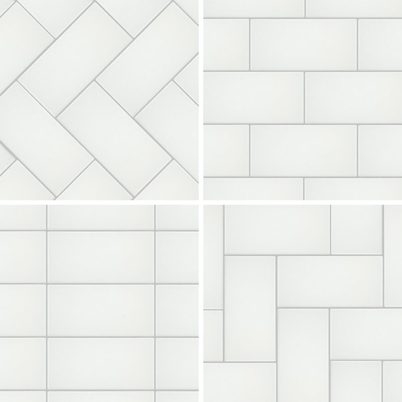 Piscina Brick 9-5/8 In. X 19-1/2 In. Porcelain Floor And Wall Tile