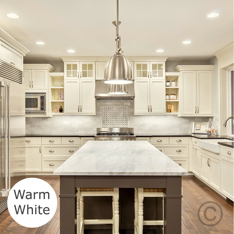 4W Frosted E27 LED Light Bulb, Warm White