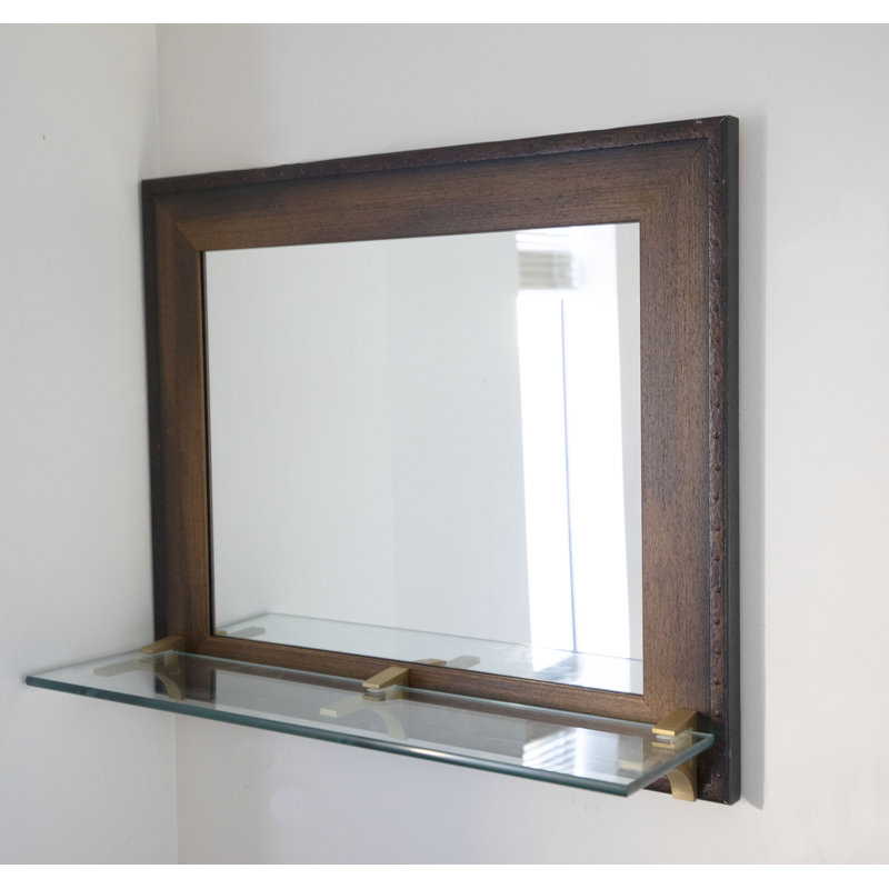 Solid Wood Flat Wall Mirror