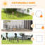 Heavy Duty Puppy Play Pen 12 Panels Pet Exercise Pen for Indoors Outdoors-93798970